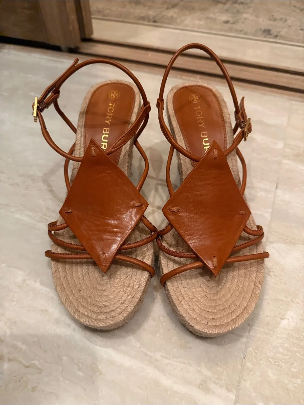 Tory Burch Espadrille Wedge Sandals